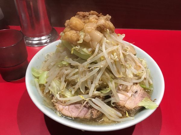「ラーメン(全マシ)」@ラーメンきずなの写真