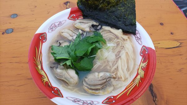 「牡蠣そば」@大つけ麺博  10周年特別企画 ラーメン日本一決定戦！！の写真