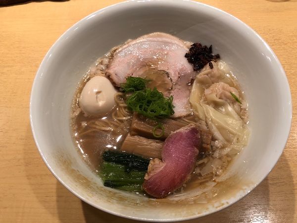 「特製醤油そば」@饗 くろ㐂の写真