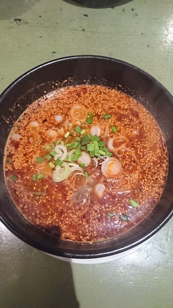 「山出汁辛味噌麺」@麺酒場 框の写真