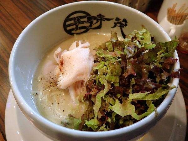 「鶏白湯ラーメン・塩」@麺屋時茂 スカイツリー店の写真