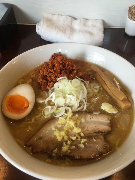 「辛味噌ラーメン (大盛り)」@らーめん風の写真