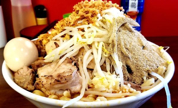 「ラーメン300g豚二枚」@龍麺 ふえ郎の写真