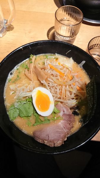 「山出汁野菜味噌」@麺酒場 框の写真