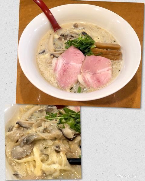 「キノコとチーズの豆乳らーめん ¥950」@麺屋 紅の写真