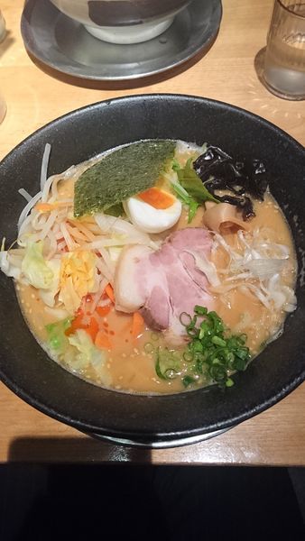 「山出汁野菜味噌」@麺酒場 框の写真
