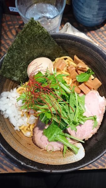 「まぜそば」@麺酒場 框の写真