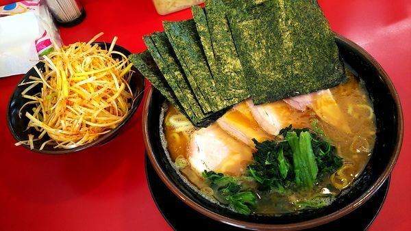 「チャーシュー麺 海苔&辛ネギ」@家系ラーメン 熊田家の写真