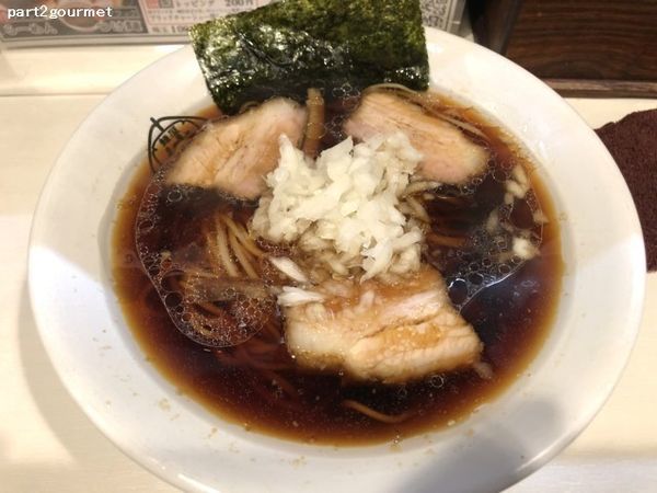 「侍ブラック らーめん 並 (750円)」@麺屋 侍の写真