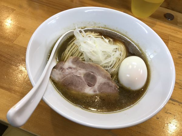 「中華そば +和え玉」@煮干中華ソバ イチカワの写真