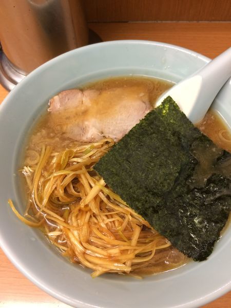 「ネギラーメン(並)850円」@なかむら屋の写真