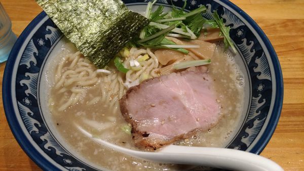 「濃熟塩ラーメン」@○心厨房の写真