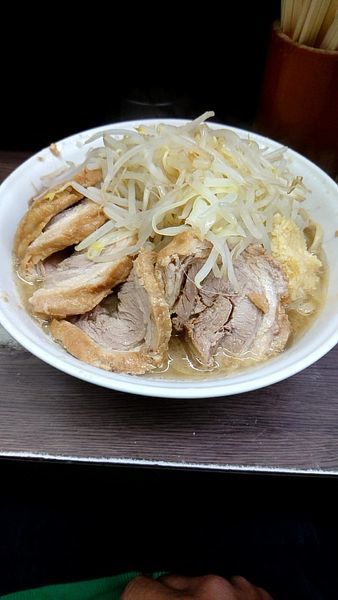 「大豚ラーメン890円野菜ニンニク辛め」@ラーメン二郎 横浜関内店の写真