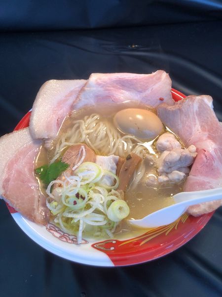 「煌めきの塩そば」@大つけ麺博  10周年特別企画 ラーメン日本一決定戦！！の写真