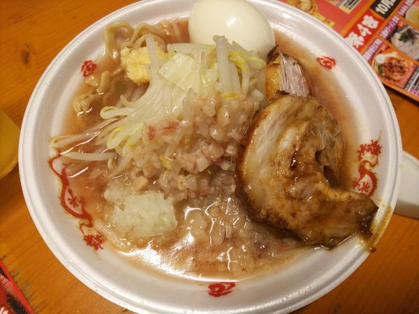 「【麺屋桐龍】桐龍のらーめん＋半熟卵＋豚増し　1050円」@大つけ麺博  10周年特別企画 ラーメン日本一決定戦！！の写真