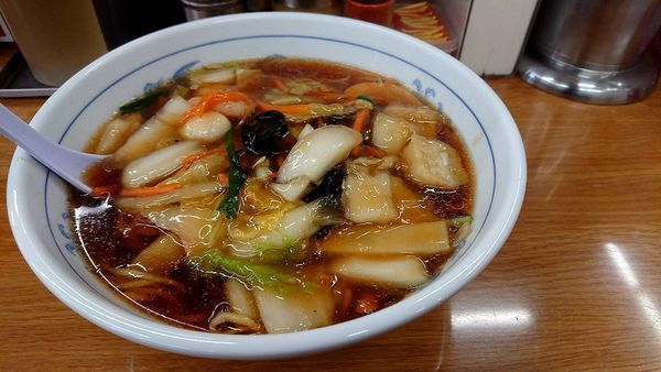 「あんかけ五目ら～めん」@福しん 要町店の写真