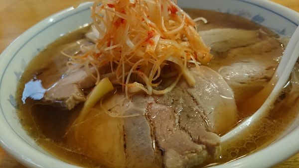 「ねぎチャーシュー」@青竹手打ちラーメン 龍亭の写真