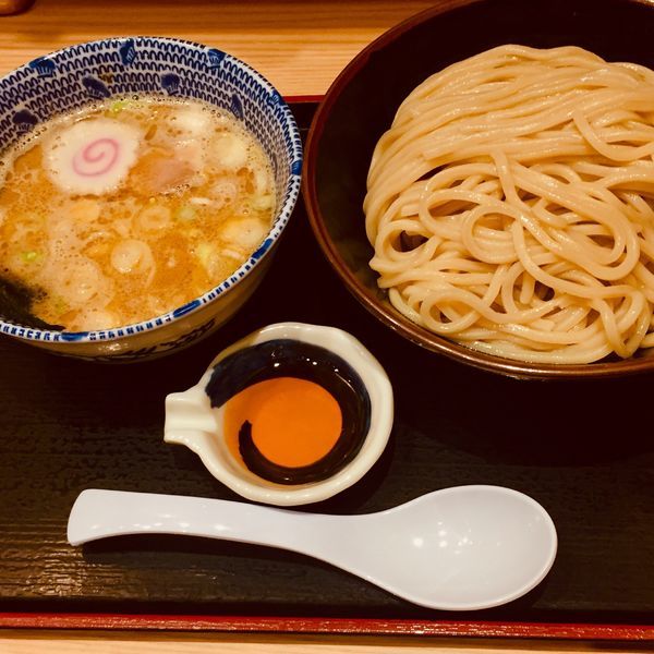 「海老つけ麺」@舎鈴 赤坂インターシティAIR店の写真