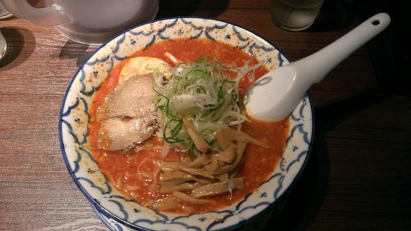 「辛豚骨しょうゆ」@博多風龍 池袋東口店の写真