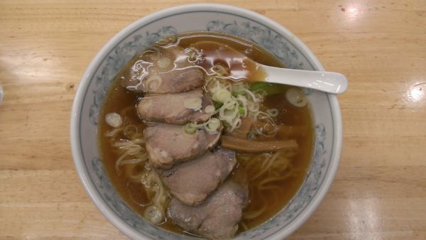 「チャーシューメン」@ぎょうざの満洲 狭山市駅店の写真