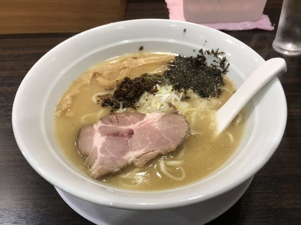 「鶏白湯麺」@超濃厚鶏白湯ラーメン専門店 自家製麺 鶏ふじの写真