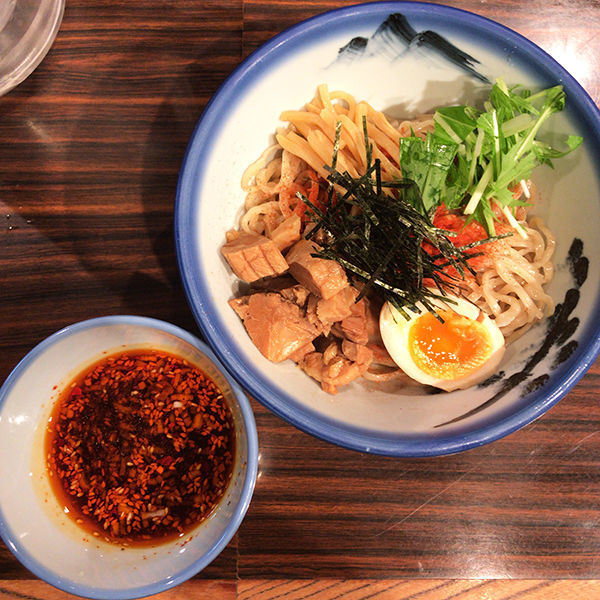「辛露つけ麺（並）」@AFURI 麻布十番店の写真