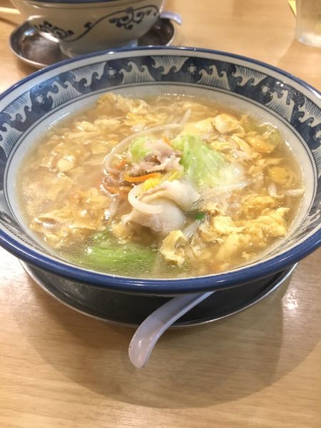 「玉子とじあんかけタンメン」@名古屋タンメン若葉の写真