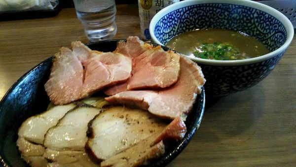 「チャーシュー極濃煮干つけ麺」@煮干しつけ麺 宮元の写真