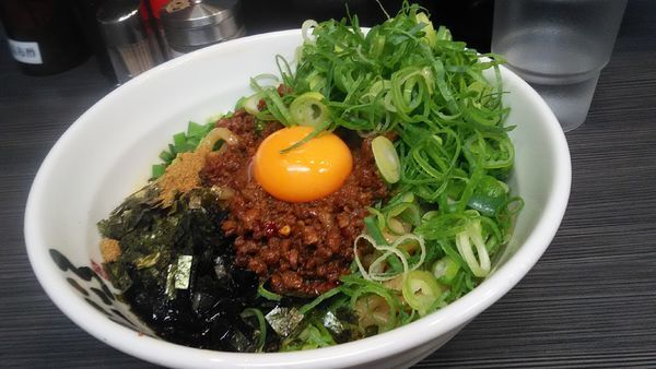 「九条ねぎ増し台湾混ぜそば」@麺屋 こころ 蒲田店の写真