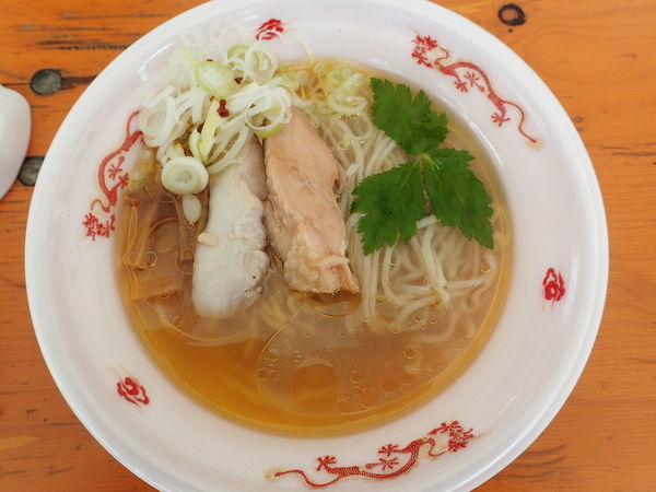 「〜地鶏とハマグリの極上出汁〜 煌めきの塩そば」@大つけ麺博  10周年特別企画 ラーメン日本一決定戦！！の写真