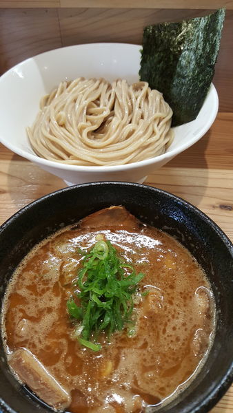 「海老味噌つけ麺肉増し」@らーめん いつ樹 本店の写真
