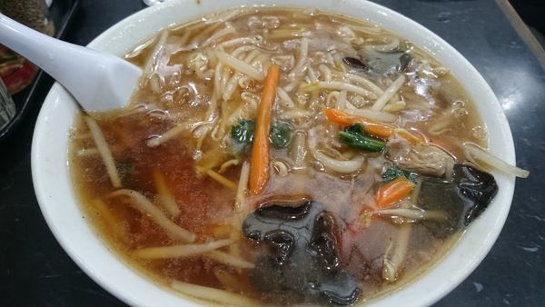 「もやしソバ（580円）」@登龍の写真