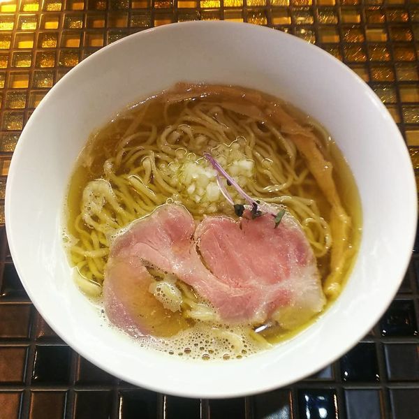 「伊吹いりこの塩煮干  800円」@町田汁場 しおらーめん進化 中山店の写真