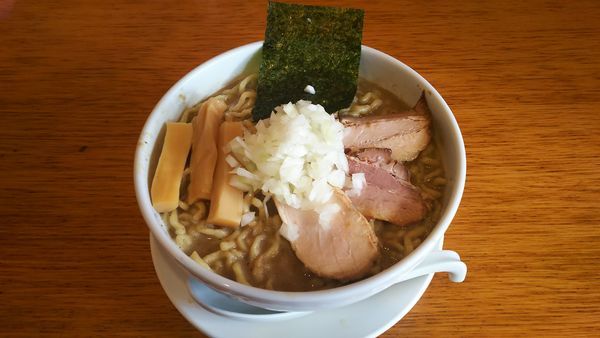 「煮干どろそば(大)」@煮干そば とみ田の写真