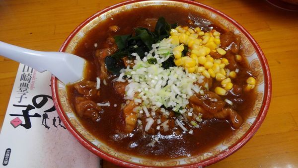 「焼肉ラーメン(冷し)660円＋大盛り110円＝770円」@中華 大進の写真