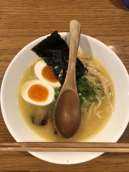 「ラーメン ぽてり // 750円」@鶏ポタラーメン THANK 大門店の写真