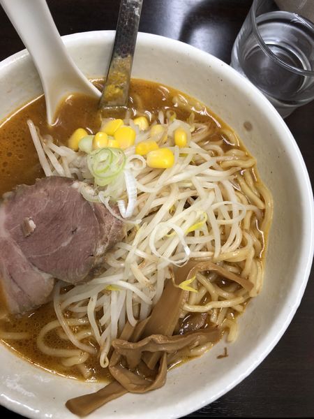 「味噌らーめん // 750円」@忍八の写真