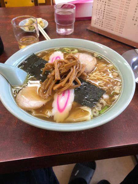 「ワンタンメン 720円 ＋税」@正華 花畑店の写真