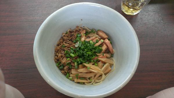 「まぜそば」@中華そば 笹井の写真