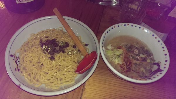 「柚つけめん、大盛」@七志 町田店の写真