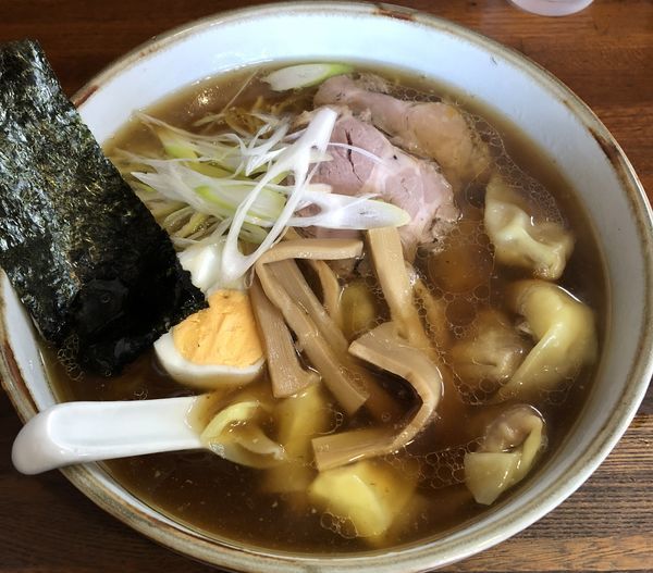 「ワンタンメン・醤油（￥800）」@ペニーレインの写真