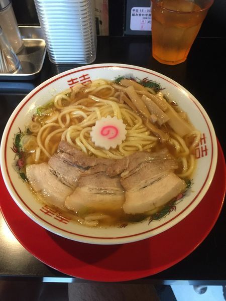 「中華そば」@肉煮干し中華そば さいころの写真