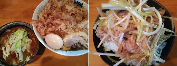 「【限定C】カレーまぜつけ＋ネギ飯」@ファットンの写真