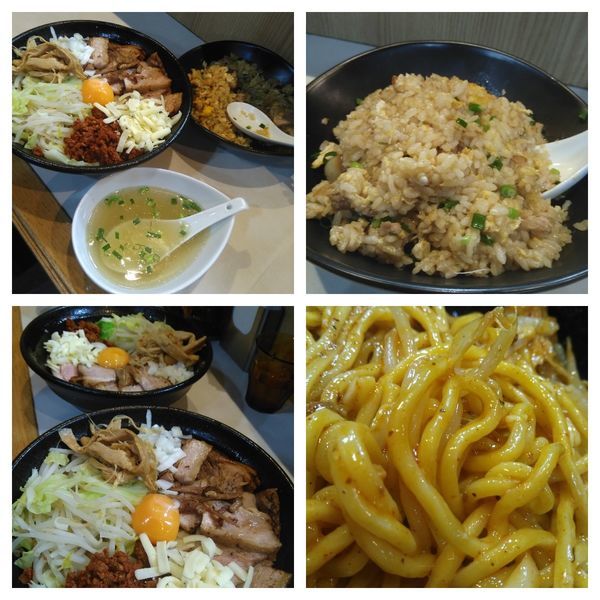 「【限定】四川山椒辣油の油そば+チャーハン」@麺屋 扇 SENの写真