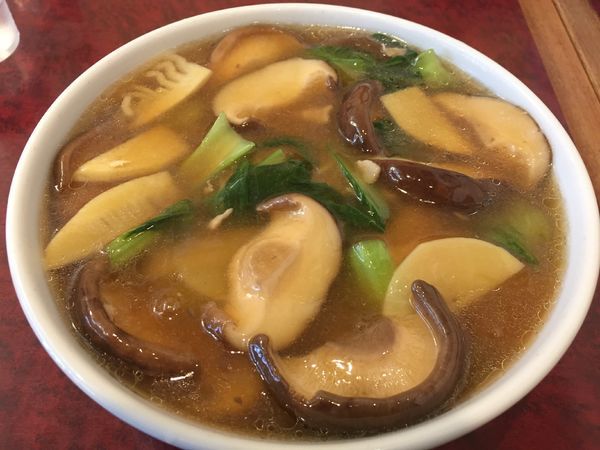 「椎茸うま煮そば(大盛り)」@華吉の写真