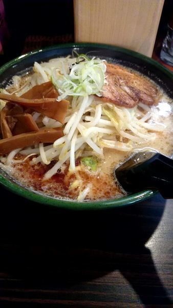 「黒味噌ラーメン（８５０円）」@めんや 蔵の写真