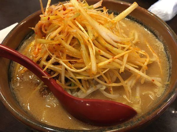 「北海道ネギラーメン」@麺場 田所商店 中原店の写真