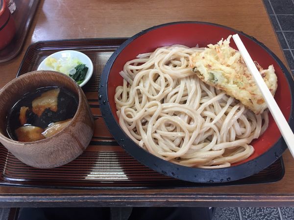 「5LL 肉汁・天ぷら　850円」@きくや廻田 本店の写真