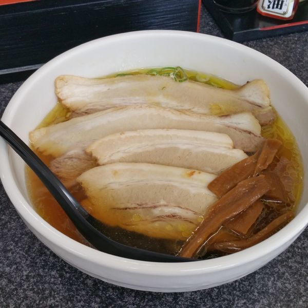 「チャーシューメン」@お食事処 国界 本店の写真