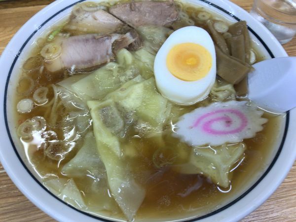 「ワンタンメン780円」@中華そば 富士屋 仙台店の写真